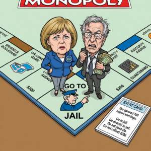 Monopoli-Brett Gefängnisfeld