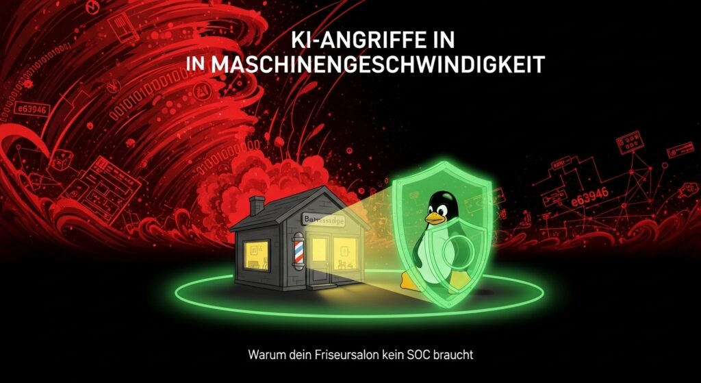 TUX schützt vor Maschinenangriff