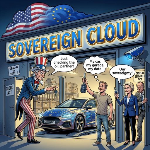 Souveräne Cloud mit Zweitschlüssel